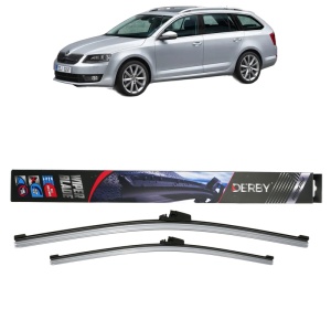Set stergatoare auto SKODA OCTAVIA III Combi (5E5, 5E6) din 2012-2020, Derby, din cauciuc siliconat rezistent