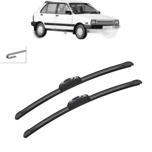 Set stergatoare auto SUBARU JUSTY I (KAD) din 1984-1996, Bosch Aerotwin Retrofit, din cauciuc siliconat rezistent - Img 8