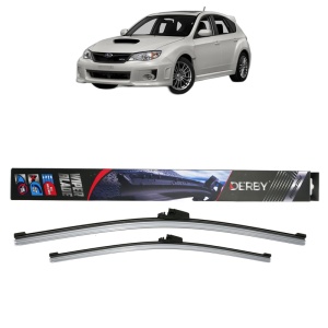 Set stergatoare auto SUBARU WRX Hatchback (GP) din 2010-2014, Derby, din cauciuc siliconat rezistent