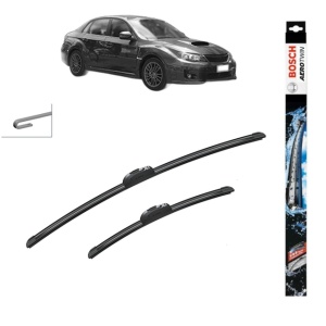 Set stergatoare auto SUBARU WRX Saloon (GJ) din 2013-2014, Bosch Aerotwin Retrofit, din cauciuc siliconat rezistent
