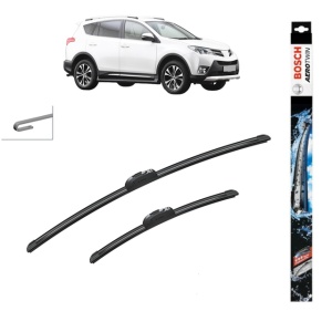 Set stergatoare auto TOYOTA RAV 4 IV VAN (_A4_) din 2012-2018, Bosch Aerotwin Retrofit, din cauciuc siliconat rezistent