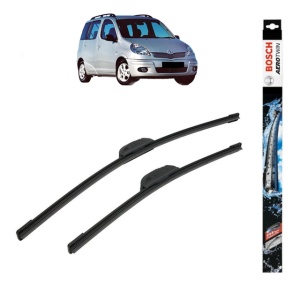 Set stergatoare auto TOYOTA YARIS VERSO VAN (_P2_) din 2000-2005, Bosch Aerotwin Retrofit, din cauciuc siliconat rezistent