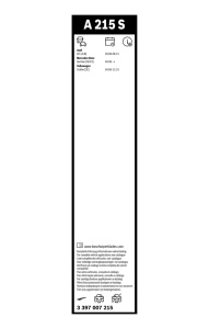 Set stergatoare auto VOLKSWAGEN CRAFTER 30-50 Platform/Chassis (2F_) din 2006-2016, Bosch Aerotwin, din cauciuc siliconat rezistent - Img 4
