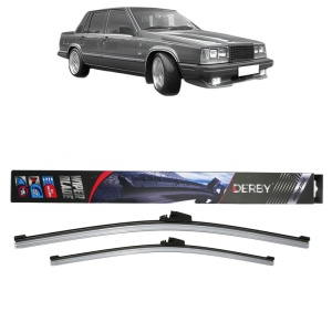 Set stergatoare auto VOLVO 740 (744) din 1983-1992, Derby, din cauciuc siliconat rezistent