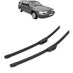 Set stergatoare auto VOLVO 960 Kombi (965) din 1990-1994, Bosch Aerotwin Retrofit, din cauciuc siliconat rezistent - Img 7