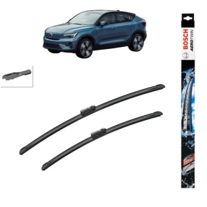 Set stergatoare auto VOLVO C40 (539) din 2021-2024, Bosch Aerotwin, din cauciuc siliconat rezistent