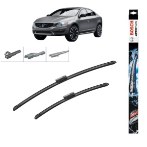 Set stergatoare auto VOLVO S60 II Cross Country (134) din 2015-2018, Bosch Aerotwin Multi, din cauciuc siliconat rezistent