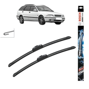 Set stergatoare auto VOLVO V40 Estate (645) din 1995-2004, Bosch Aerotwin Retrofit, din cauciuc siliconat rezistent