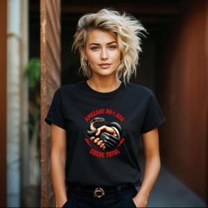 Tricou Amuzant nuNegru,i asa, Crede Totul Negru, Copii | Dama | Barbat - Img 8