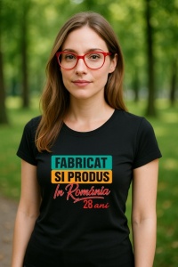 Tricou Cadou Aniversare Damă - Model Fabricat si Produs în România XX ani - Img 11