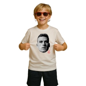 Tricou Copii cu Fotbalistul Andriy Lunin - Real Madrid - Img 1