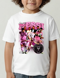 Tricou pentru copii - Lionel Messi la Inter Miami - Lionel Messi, Inter Miami, fotbal copii - Img 1