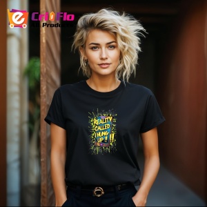 Tricou Reality Called Hung Up Telefon, Copii | Dama | Barbat, culoare negru - Img 12
