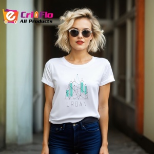 Tricou Urban Cladiri Design Minimal, Copii | Dama | Barbat - Img 12