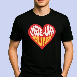 Tricou VibeNegru,uri bune Negru, Copii | Dama | Barbat - Img 2