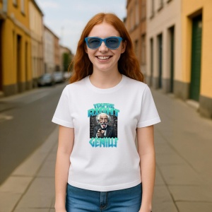 Tricou you're right genius - Copii | Dama | Barbat - Img 3