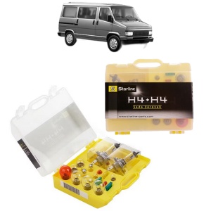 Kit trusa Set becuri H4 compatibila cu FIAT DUCATO Panorama (290_) din 1990-1994, bec far, semnalizare , pozitie, iluminare numar, frana, plafoniera, stop frana