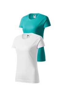 Set 2 tricouri femei 134, un tricou alb, un tricou diferite culori - Img 3