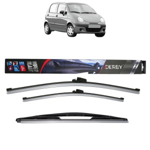 Set 3 stergatoare CHEVROLET MATIZ (M200, M250) din 2005-2013, Derby, din cauciuc siliconat rezistent