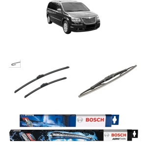 Set 3 stergatoare CHRYSLER GRAND VOYAGER V (RT) din 2008-2011, Bosch Aerotwin Retrofit, din cauciuc siliconat rezistent