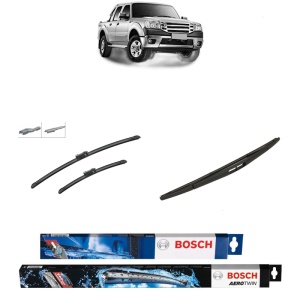 Set 3 stergatoare FORD RANGER (TKE) din 2011-2021, Bosch Aerotwin, din cauciuc siliconat rezistent
