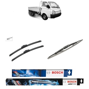 Set 3 stergatoare HYUNDAI H100 Platform/Chassis din 1996-1997, Bosch Aerotwin Retrofit, din cauciuc siliconat rezistent