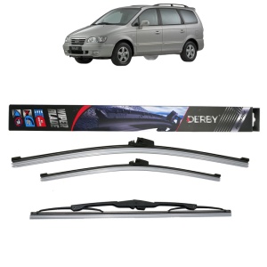 Set 3 stergatoare HYUNDAI TRAJET (FO) din 2000-2008, Derby, din cauciuc siliconat rezistent