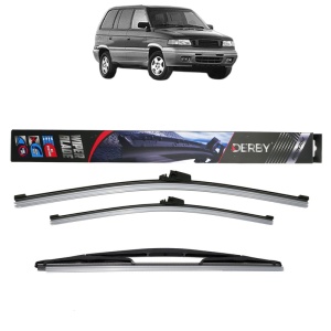 Set 3 stergatoare MAZDA MPV I (LV) din 1988-1999, Derby, din cauciuc siliconat rezistent - Img 1