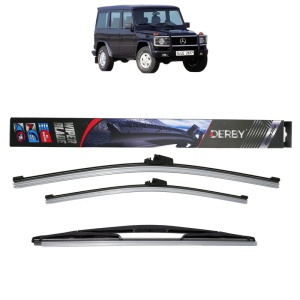 Set 3 stergatoare MERCEDES-BENZ G-CLASS (W463) din 2015-2022, Derby, din cauciuc siliconat rezistent