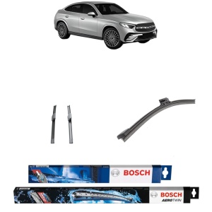 Set 3 stergatoare MERCEDES-BENZ GLC Coupe (C254) din 2022-2024, Bosch Aerotwin, din cauciuc siliconat rezistent