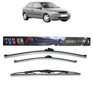 Set 3 stergatoare OPEL ASTRA G Hatchback (T98) din 1998-2009, Derby, din cauciuc siliconat rezistent