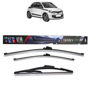 Set 3 stergatoare RENAULT TWINGO III (BCM_, BCA_) din 2014-2024, Derby, din cauciuc siliconat rezistent