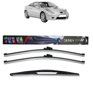 Set 3 stergatoare TOYOTA CELICA Coupe (_T23_) din 1999-2005, Derby, din cauciuc siliconat rezistent
