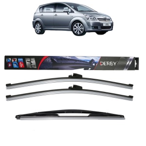 Set 3 stergatoare TOYOTA COROLLA Verso (ZER_, ZZE12_, R1_) din 2004-2009, Derby, din cauciuc siliconat rezistent