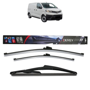 Set 3 stergatoare TOYOTA PROACE Bus (MDZ_) din 2016-2025, Derby, din cauciuc siliconat rezistent
