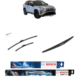 Set 3 stergatoare TOYOTA RAV 4 V VAN (_A5_, _H5_) din 2018, Bosch Aerotwin Retrofit, din cauciuc siliconat rezistent