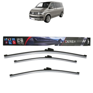 Set 3 stergatoare VOLKSWAGEN MULTIVAN T5 (7HM, 7HN, 7HF, 7EF, 7EM, 7EN) din 2003-2015, Derby, din cauciuc siliconat rezistent - Img 1