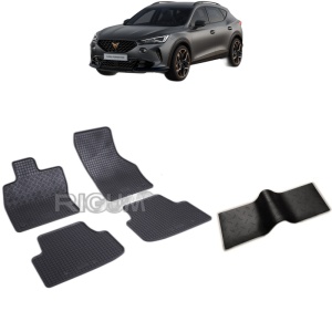 Set 5 covorase auto CUPRA FORMENTOR din 2020 - 2026, cu covoras tunel median, Caroserie SUV