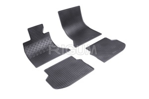 Set 5 covorase auto HYUNDAI IONIQ ELEKTRO din 10.2016 - 2026, cu covoras tunel median, Caroserie HATCHBACK - Img 2
