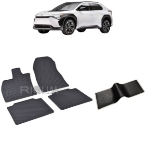 Set 5 covorase auto TOYOTA BZ4X FABRICATIE 07.2022 - 2026, cu covoras tunel median, Caroserie SUV