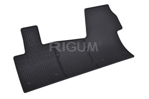 Set 5 covorase auto VOLKSWAGEN UP! din 09.2011 - 2026, cu covoras tunel median, Caroserie HATCHBACK - Img 2