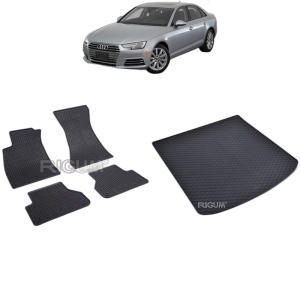 Set Covorase Auto Si Tavita Portbagaj AUDI A4 B9 din 11.2015 - 2026, caroserie sedan,