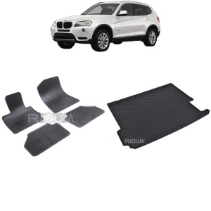 Set Covorase Auto Si Tavita Portbagaj BMW X3 F25 din 11.2010 - 10.2017, caroserie suv,