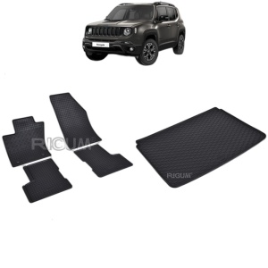 Set Covorase Auto Si Tavita Portbagaj JEEP RENEGADE 4XE PHEV din 06.2020 - 2026, caroserie suv,