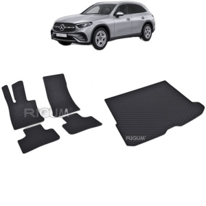 Set Covorase Auto Si Tavita Portbagaj MERCEDES GLC X254 din 07.2022 - 2026, caroserie suv,