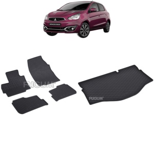Set Covorase Auto Si Tavita Portbagaj MITSUBISHI SPACE STAR din 03.2013 - 2017, caroserie hatchback,