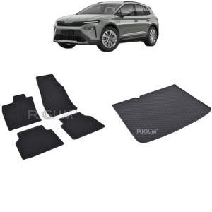 Set Covorase Auto Si Tavita Portbagaj SKODA ELROQ din 2025 - 2026, caroserie suv,