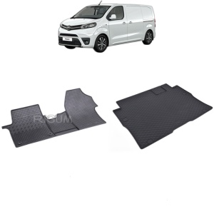 Set Covorase Auto Si Tavita Portbagaj TOYOTA PROACE II din 01.2016 - 2026, caroserie van 2-3 locuri, AMPATAMENT L2