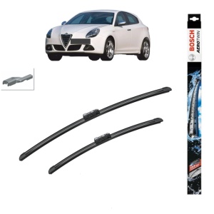 Set stergatoare auto ALFA ROMEO GIULIETTA (940_) din 2010-2020, Bosch Aerotwin, din cauciuc siliconat rezistent