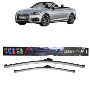 Set stergatoare auto AUDI A5 Convertible (F57, F5E) din 2016-2020, Derby, din cauciuc siliconat rezistent